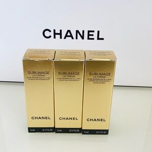 Chanel Sublimage La Crème Trio Samples